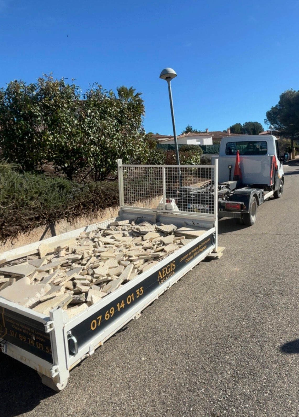 Aegis Location en action sur chantier 3