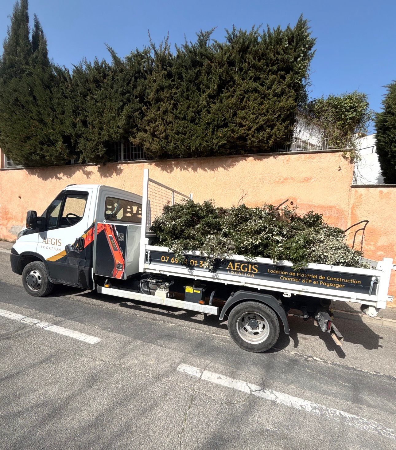 Aegis Location en action sur chantier 4