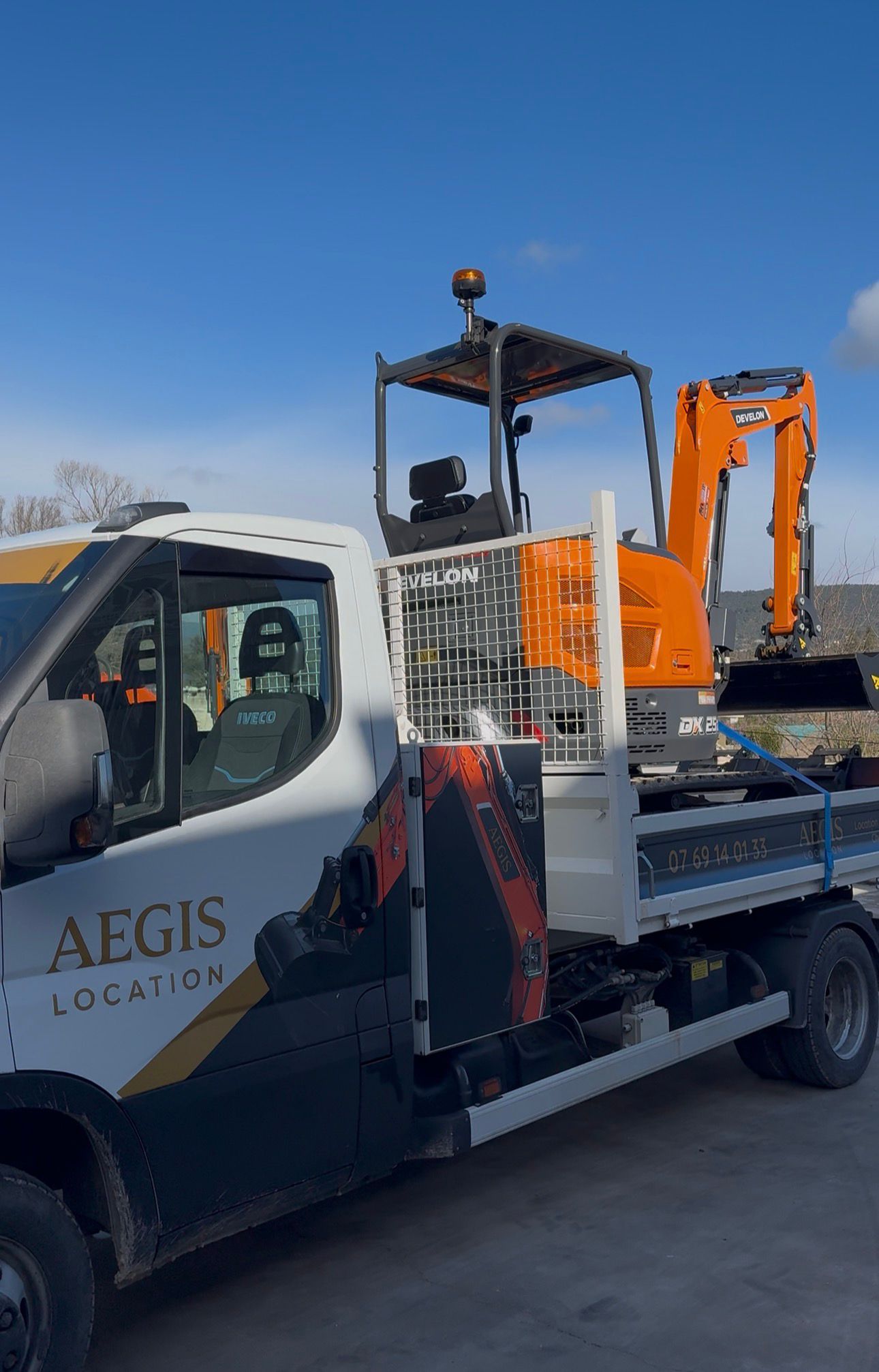 Aegis Location en action sur chantier 5