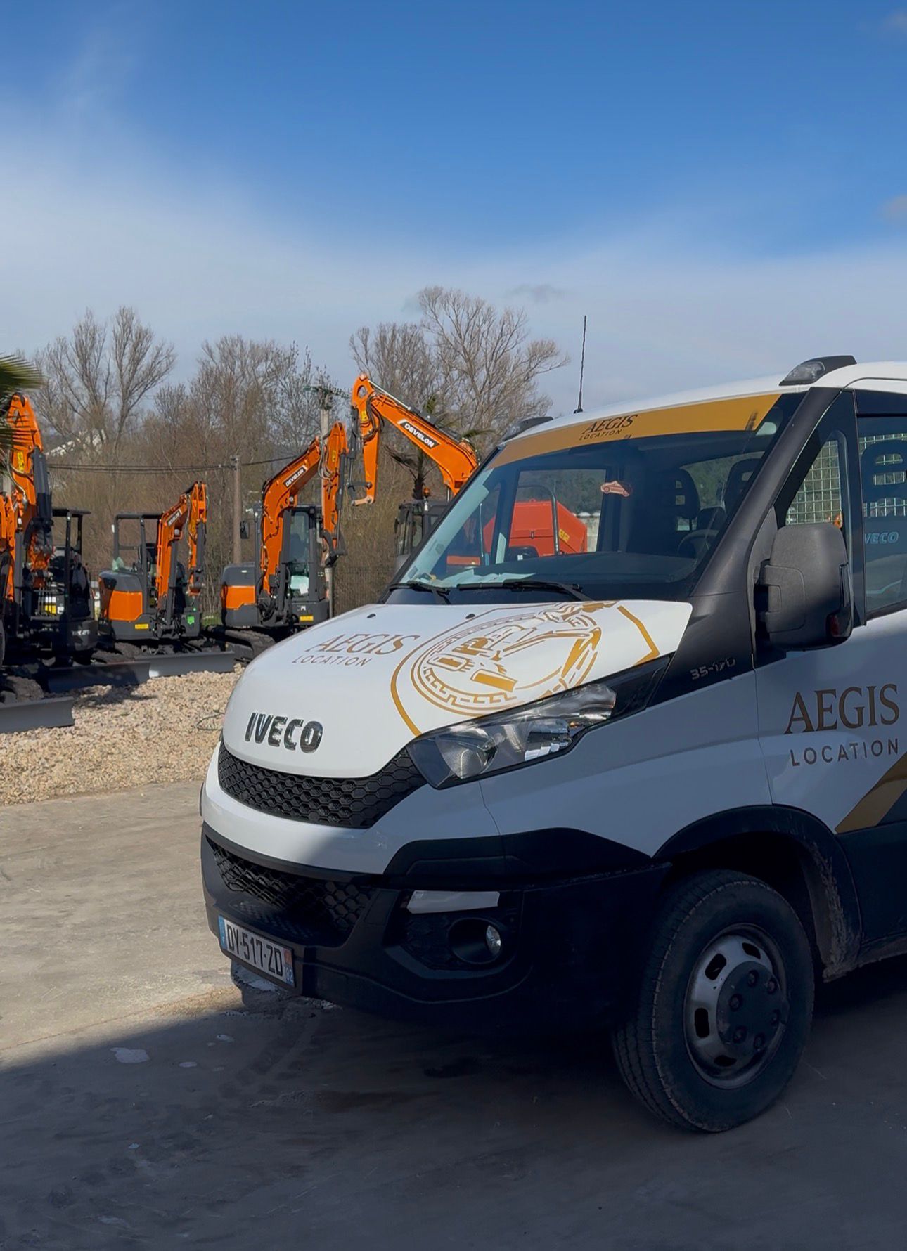 Aegis Location en action sur chantier 6