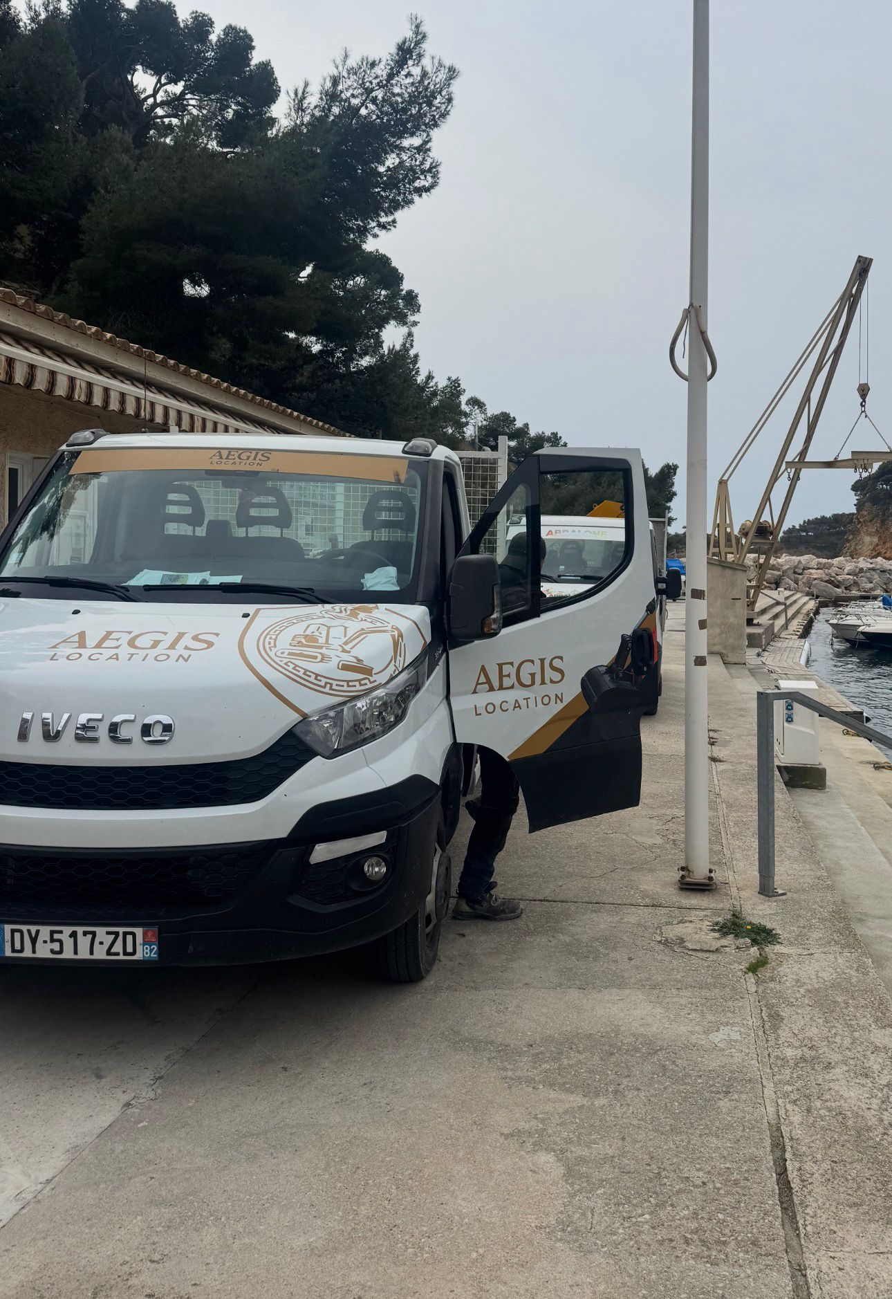 Aegis Location en action sur chantier 15