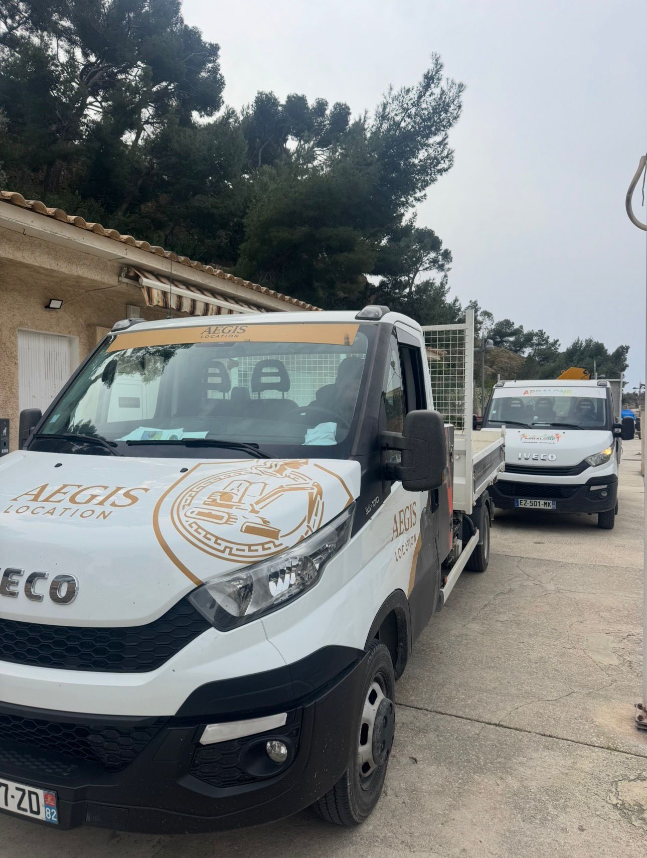 Aegis Location en action sur chantier 16