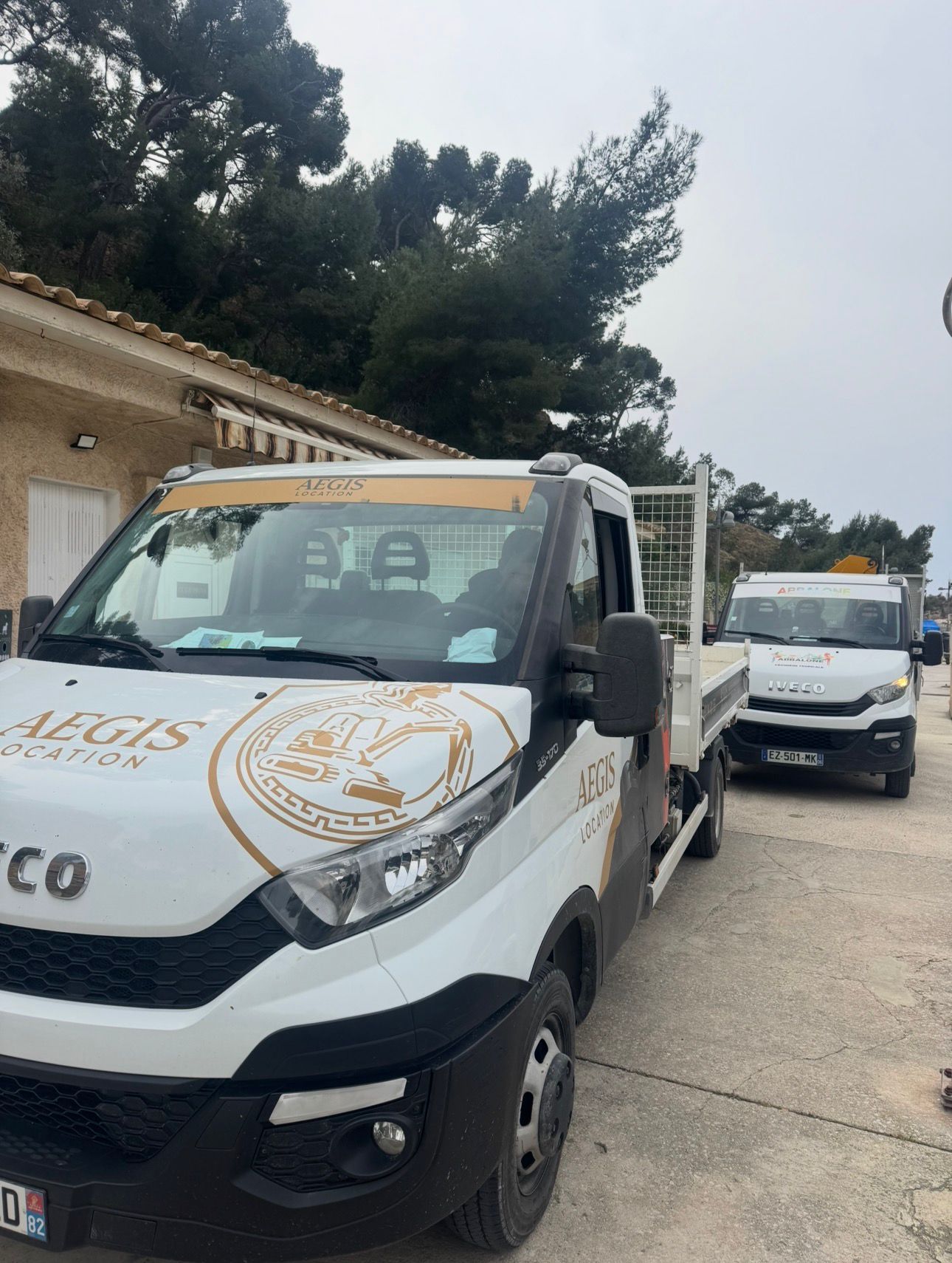 Aegis Location en action sur chantier 17