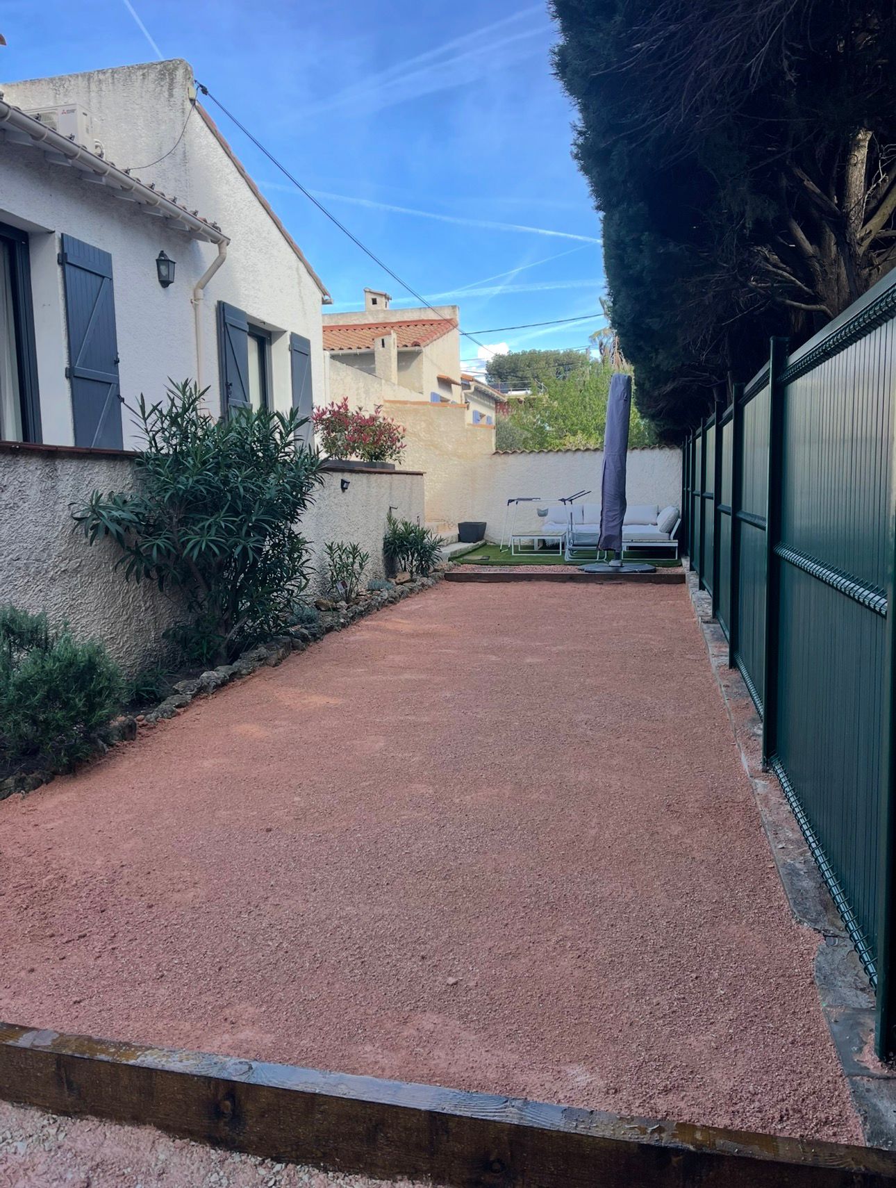 Realisation aménagement jardin 1