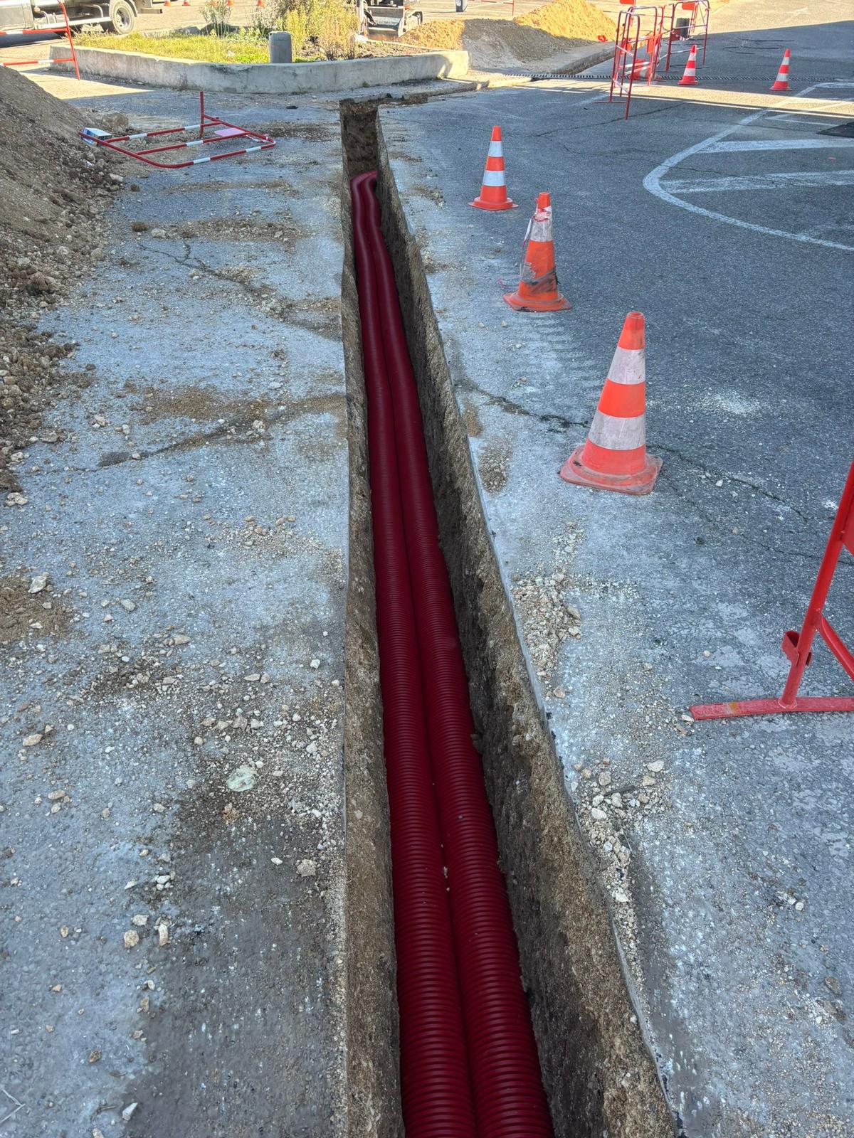 Chantier terrassement VRD 1