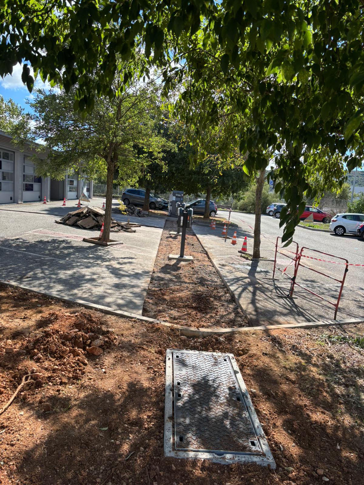 Chantier terrassement VRD 3