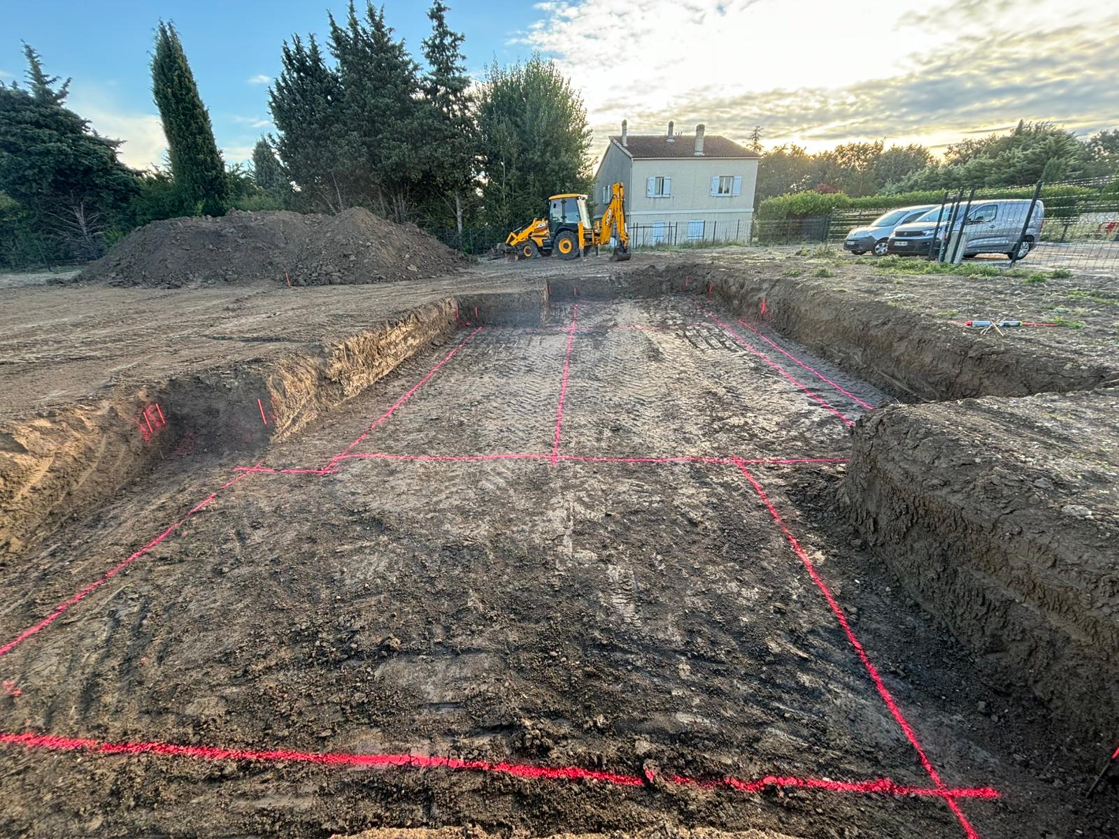 Chantier terrassement VRD 5