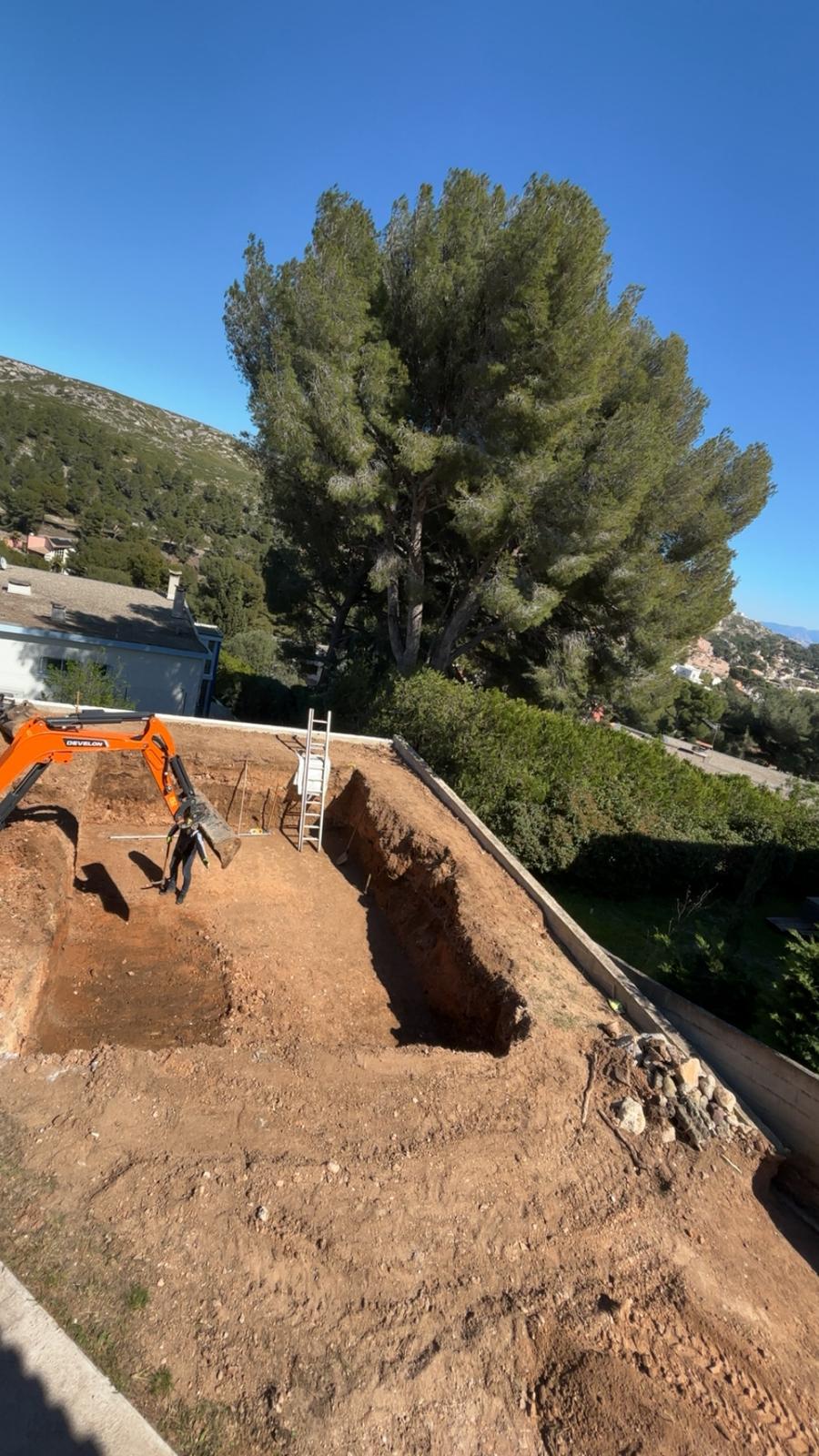 Chantier terrassement VRD 6